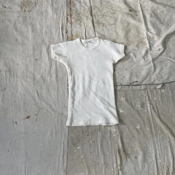 Vintage 1950s Short Sleeve Penney’s Combed Cotton Thermal Mens S - Picture 1 of 6